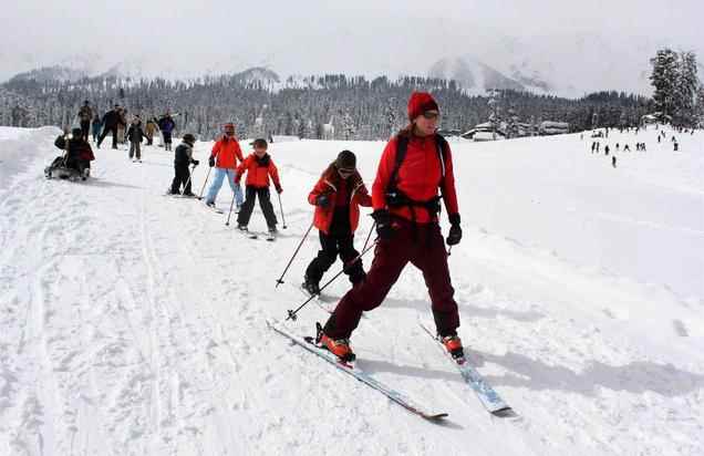 भारत में स्कीइंग